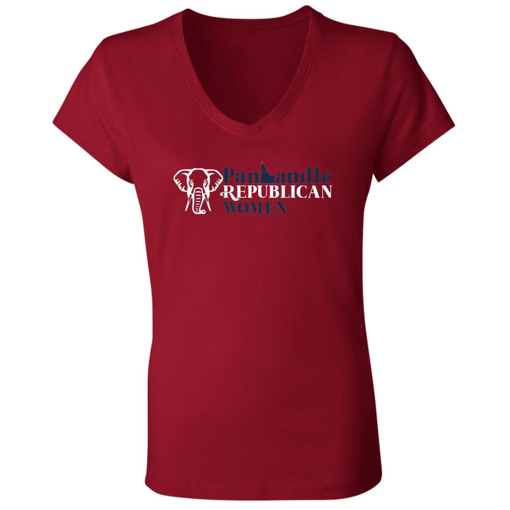 PRW V-Neck Red Shirt